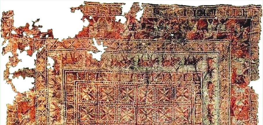 پازیریک ؛ قدیمی‌ترین فرش جهان که ایرانی است اما در موزه‌ی آرمیتاژ روسیه خودنمایی می‌کند