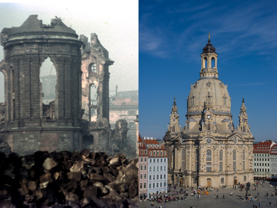 ۸ ساختمان مشهور در سراسر جهان که پس از یک فاجعه بزرگ بازسازی شدند