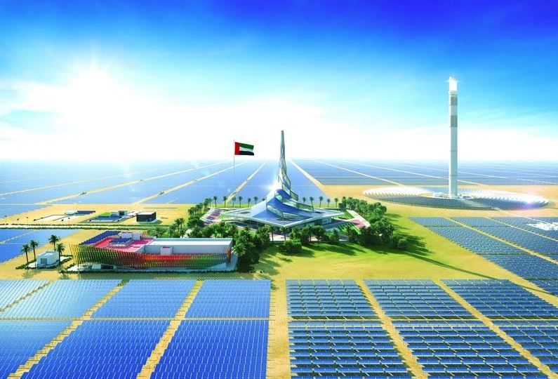 نیروگاه خورشیدی ۱۳.۶ میلیارد دلاری در بیابان های دبی که در شب نیز برق تولید می کند