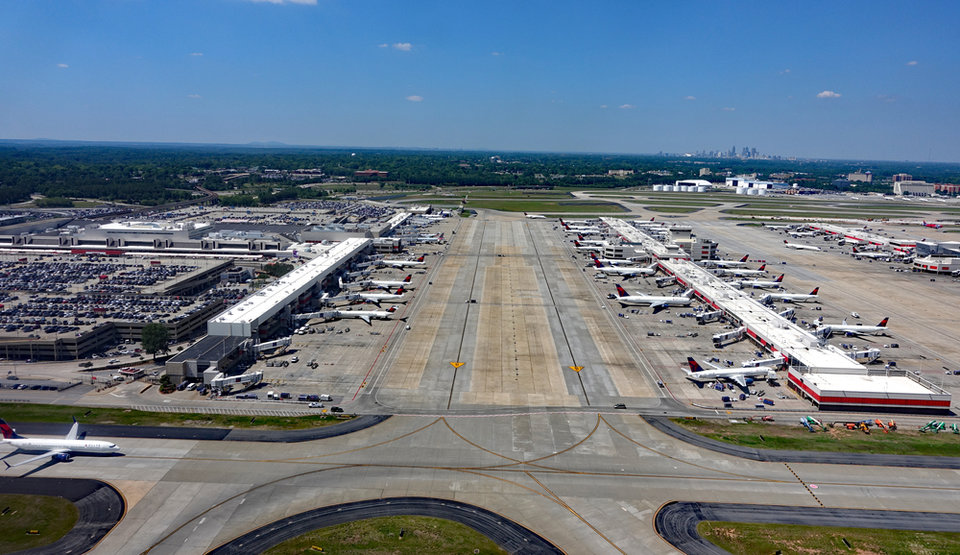 فرودگاه هارتسفیلد-جکسون شلوغ ترین فرودگاه جهان
