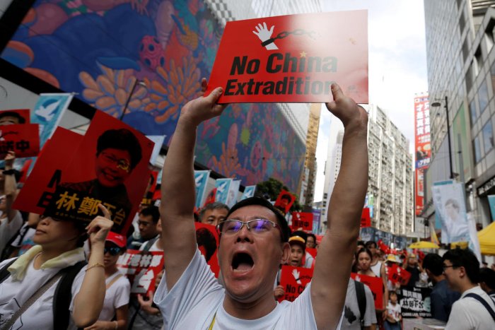اعتراضات به قانون استرداد به چین در هنگ کنگ