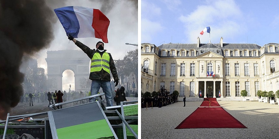 گشتی در «کاخ الیزه»؛ کاخ پرزرق و برق ریاست جمهوری فرانسه خاری در چشم جلیقه زردهای فرانسوی