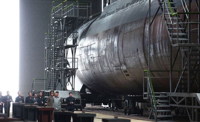 زیردریایی بالستیک جدید کره شمالی؛ نسخه دستکاری شده آنتیک های ساخت شوروی