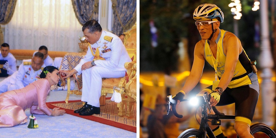 نگاهی به سبک زندگی عجیب و غریب پادشاه تایلند که شیفته دوچرخه سواری و زنان است