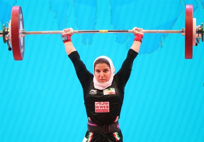 تصاویر «پوپک بسامی»: اولین دختر وزنه‌بردار ایران در رقابت‌های جهانی تایلند