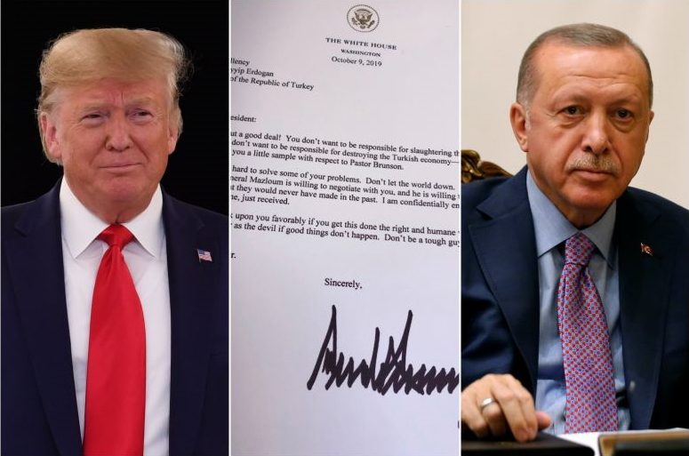 تمسخر نامه دونالد ترامپ به رییس‌ جمهور ترکیه توسط هیلاری کلینتون و کاربران توئیتر