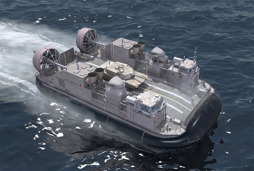 نیروی دریایی ایالات متحده در حال آزمایش نسل جدید هاورکرافت باری خود است که مزیت های قابل توجهی نسبت به نمونه های قبلی دارد.