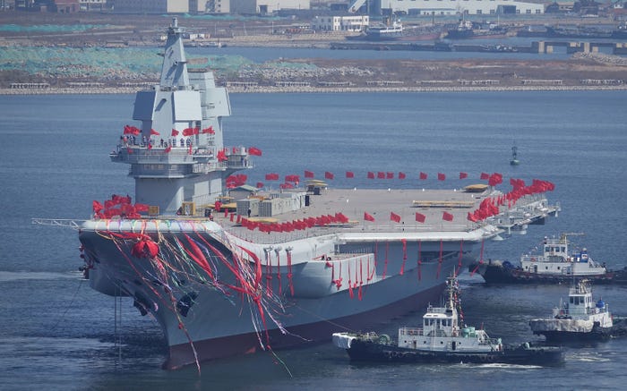 ناو هواپیمابر «شاندونگ» (Shandong)، اولین ناو هواپیمابری است که تماماً در چین ساخته شده و بزرگ ترین کشتی جنگی تاریخ کشور به شمار می آید.