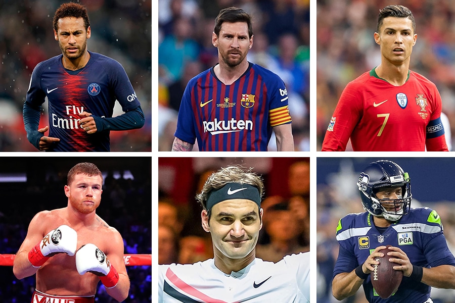 پردرآمدترین ورزشکاران جهان در سالی که گذشت؛ فوتبالیست های محبوب در صدر
