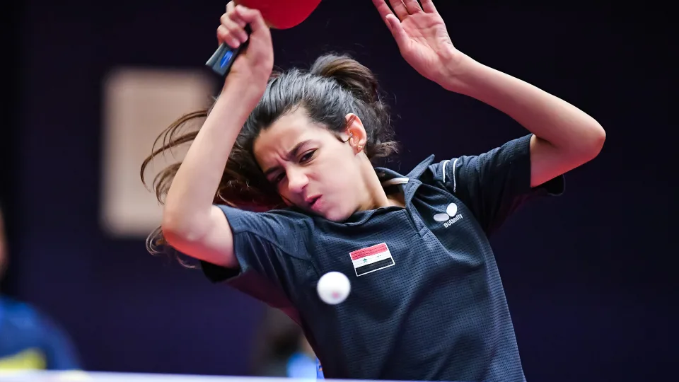 هند زازا؛ دختر پینگ پنگ باز نابغه ۱۱ ساله سوری و جوان ترین بازیکن تاریخ المپیک