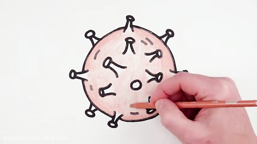 نقاشی کرونا ویروس ؛ ایده هایی جالب برای هنرنمایی بچه ها