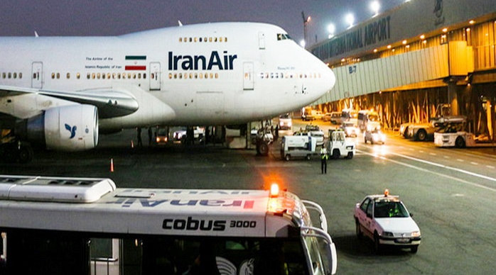 ترافیک هوایی ایران ۷۰ درصد کاهش یافت