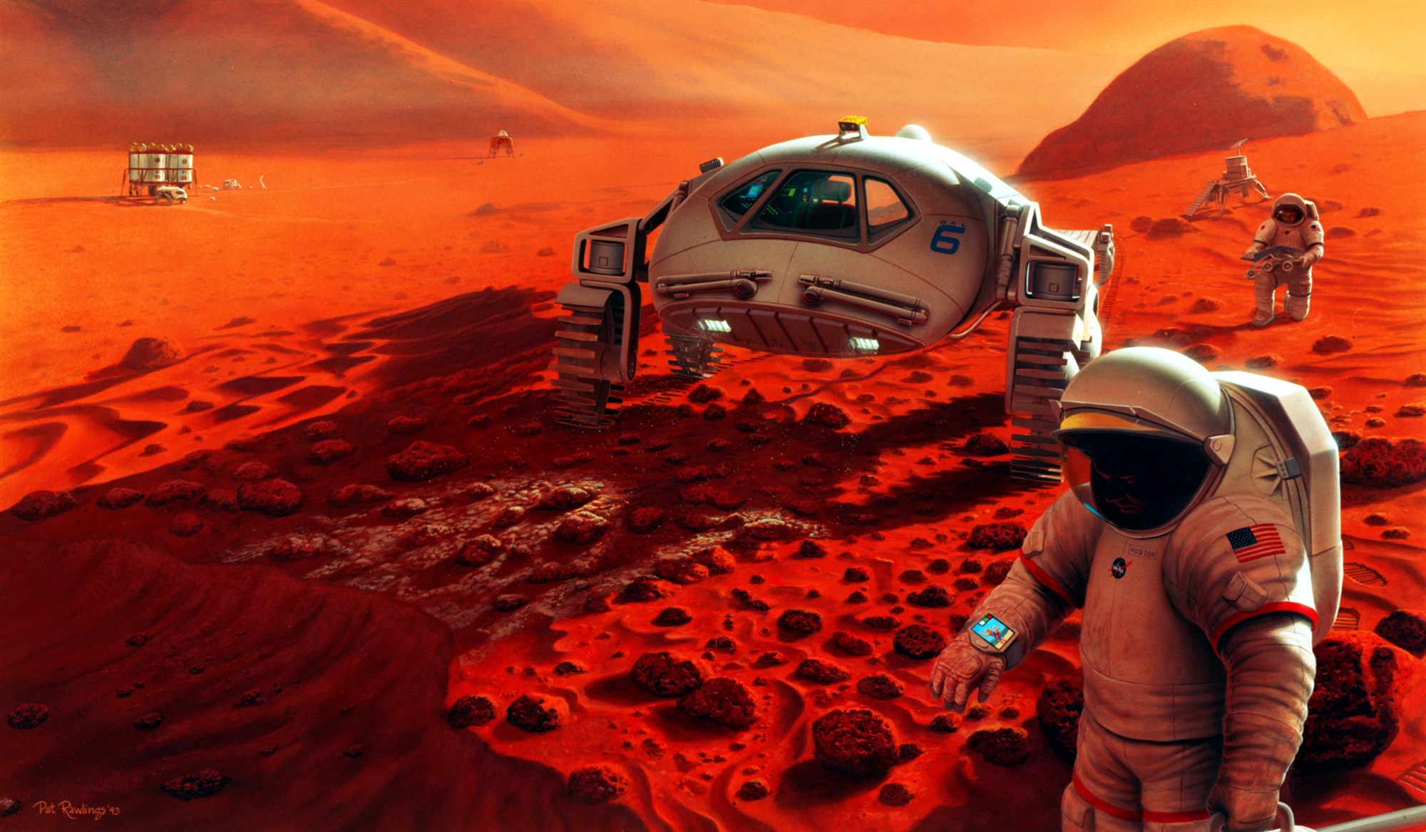ادعای دانشمندان: تنها ۱۱۰ نفر برای ایجاد تمدنی جدید در مریخ کافی است