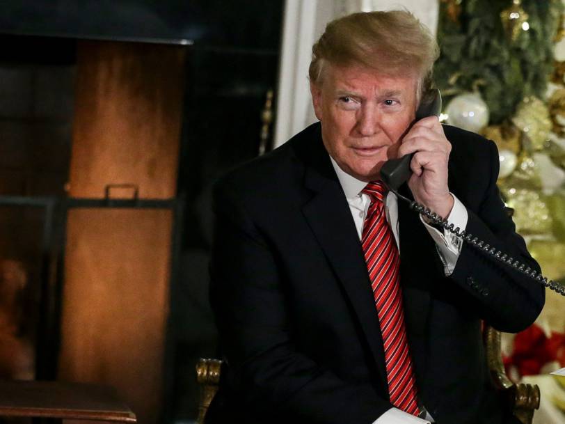 تماس های تلفنی خصوص دونالد ترامپ