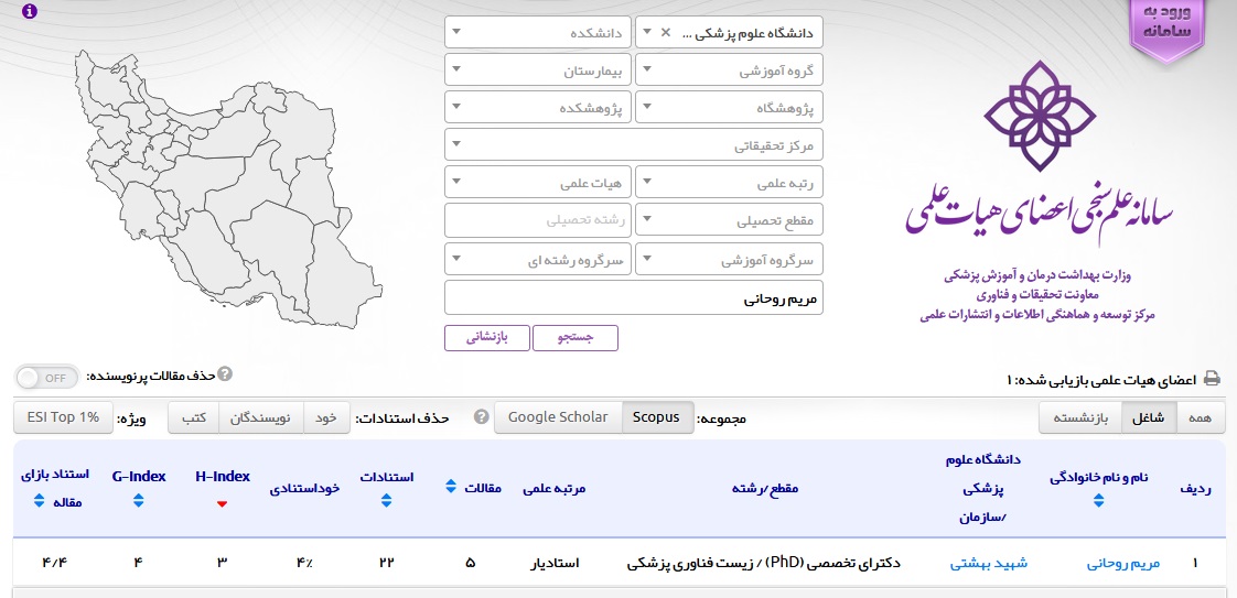 دختر ارشد حسن روحانی 