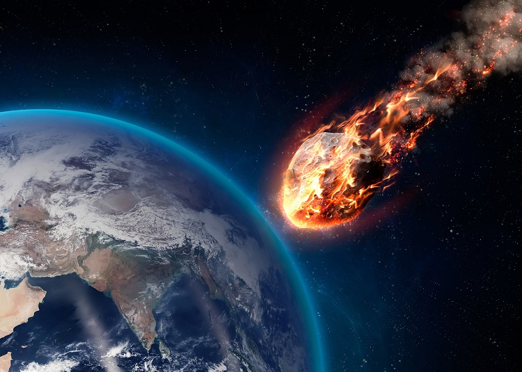 برخورد سیارک با زمین 3 مرداد 99
