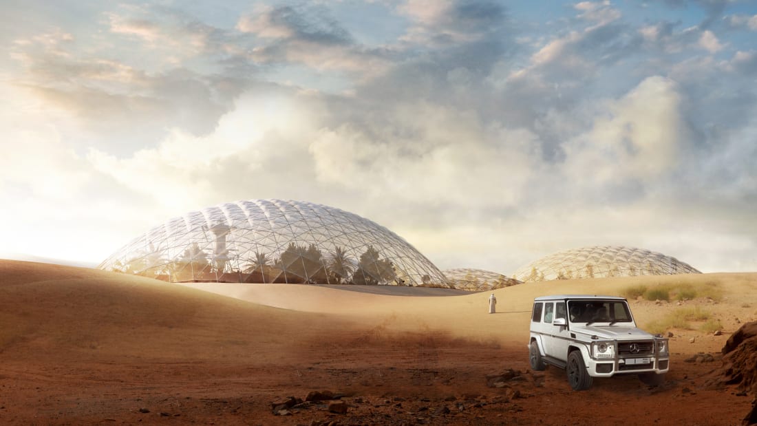 شهر مریخی دبی؛ پروژه جاه طلبانه امارات برای سکونت در مریخ در ۱۰۰ سال آینده