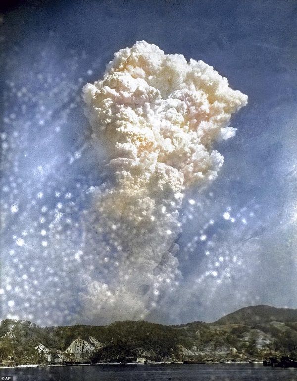 عکس های رنگی بمباران اتمی هیروشیما