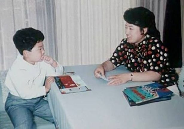 عکس های دوران کودکی رهبر کره شمالی