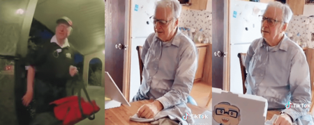 انعام ۱۲,۰۰۰ دلاری مشتریان همیشگی به پیک پیتزای ۸۹ ساله + ویدیو