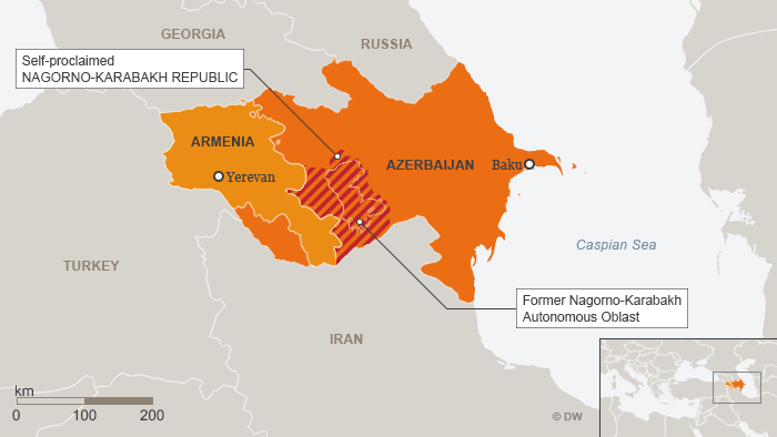 در روزهای اخیر درگیری مرزی بین دو کشور ارمنستان و آذربایجان در منطقه ناگورنو- قره باغ شدت گرفته و بیم یک جنگ تمام عیار بین دو کشور می رود.