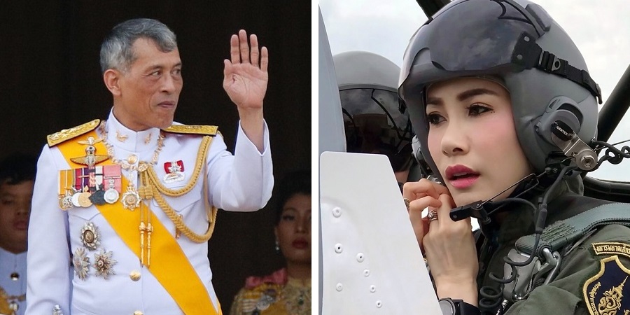 همسر صیغه ای سرکش پادشاه تایلند به دربار بازگشت