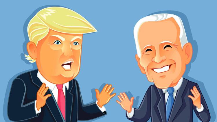 مناظره انتخاباتی دونالد ترامپ و جو بایدن