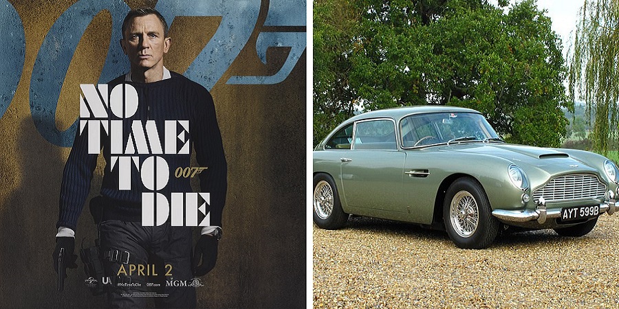 خودروی استون مارتین DB5 در حراج بزرگ اقلام خاطره انگیز مجموعه فیلم «جیمز باند»