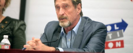 جان مک آفی به جرم فرار مالیاتی و کلاهبرداری رمز ارزی در اسپانیا دستگیر شد