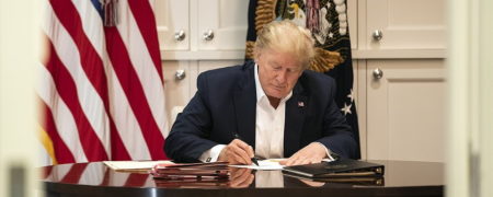 اولین پیام ویدیویی دونالد ترامپ از بیمارستان پس از بستری شدن در سوییت مخصوص