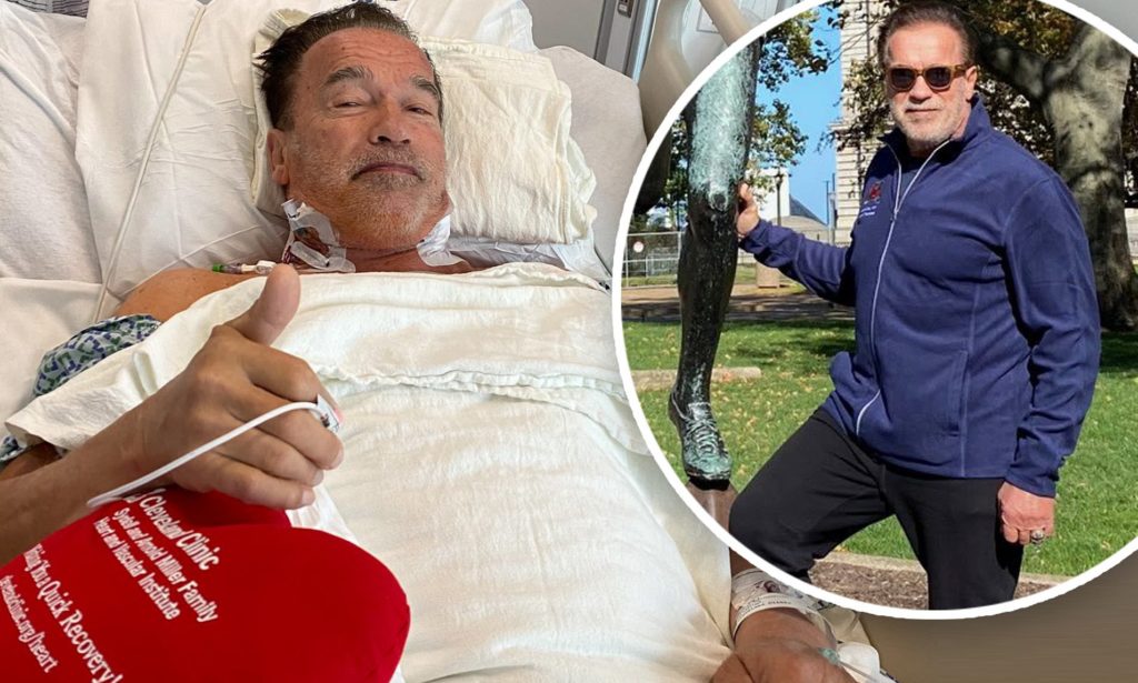 آرنولد شوارتزنگر ۷۳ ساله و حال خوب جسمانی چند روز پس از آخرین جراحی قلب