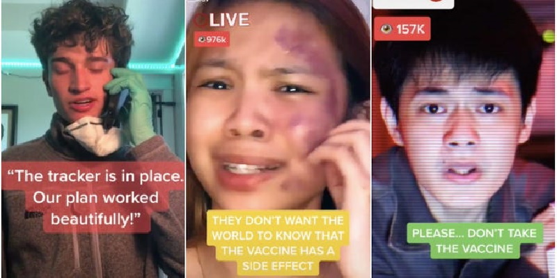 ترند شدن روایت عوارض ترسناک اما ساختگی واکسن کرونا در میان کاربران تیک تاک