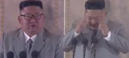 اشک های کیم جونگ اون؛ رهبر کره شمالی از مردم خود عذرخواهی  کرد + ویدئو