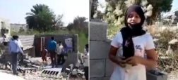 تخریب خانه زنان سرپرست خانوار بندرعباسی و خودسوزی یکی از آنها + ویدئو