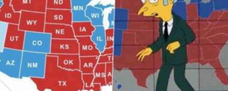 پیشگویی دقیق و باورنکردنی کارتون سیمپسون ها از انتخابات ۲۰۲۰ ایالات متحده + ویدیو