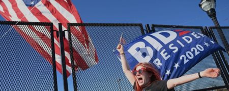 تصاویر شادی مردم آمریکا پس از اعلام پیروزی جو بایدن در انتخابات ریاست جمهوری