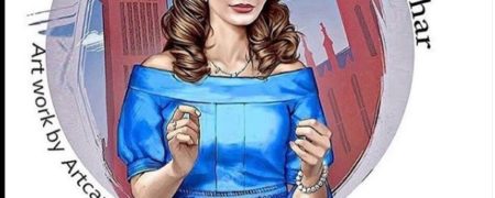 مهناز افشار، نقاشی نیمه برهنه و داستان ۴ مرد جوان در آلمان