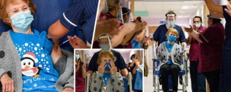 زن ۹۰ ساله انگلیسی اولین دریافت کننده واکسن کرونا در غرب از تجربه تاریخی خود می گوید