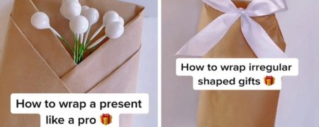 چطور هدایایمان را حرفه ای کادو کنیم؟ + ویدئو