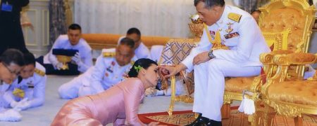 افشای تصاویر خصوصی معشوقه پادشاه تایلند در آستانه بازگشت او به حرمسرا