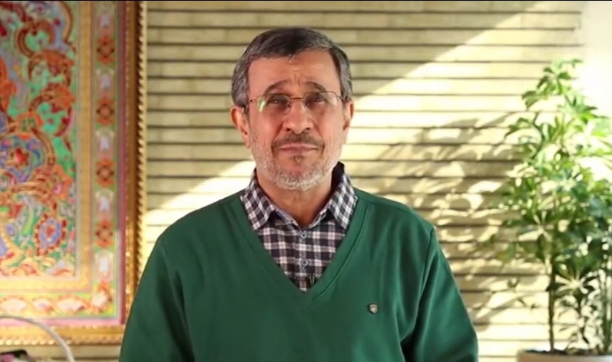 پیام تبریک کریسمس محمود احمدی نژاد به زبان انگلیسی + ویدیو