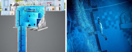 افتتاح عمیق ترین استخر دنیا در لهستان + ویدئو