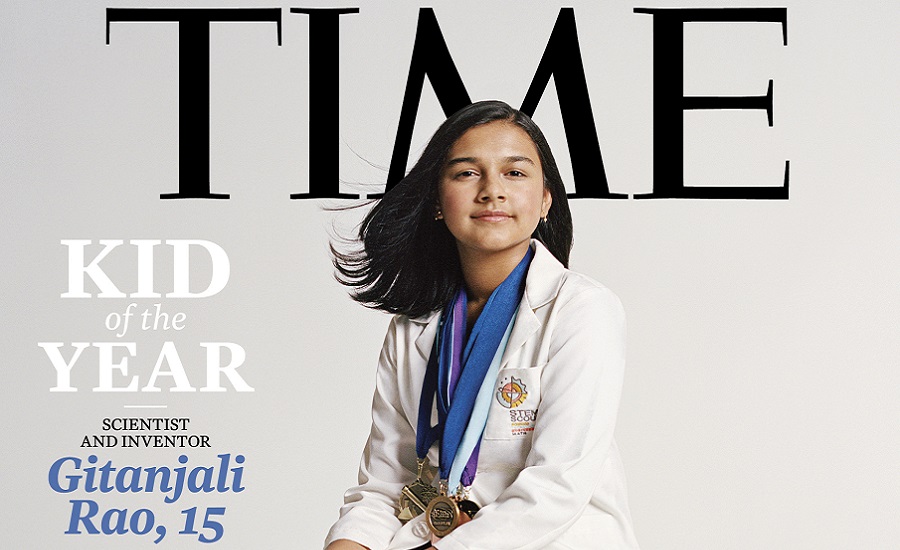 انتخاب یک دختر نوجوان مخترع به عنوان «کودک سال» نشریه تایم