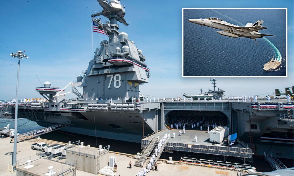 معمای ناو هواپیمابر USS Gerald R. Ford ؛ گرانقیمت‌ترین کشتی تاریخ با مشکلات فراوان