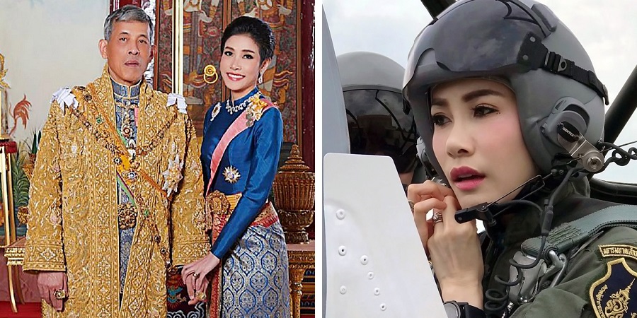 پادشاه زنباره تایلند همسر صیغه ای خود را ملکه دوم کشورش کرد