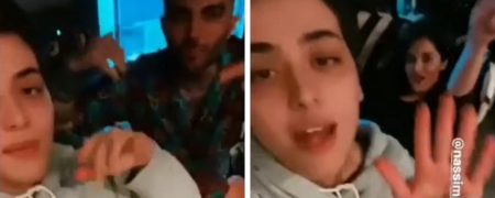 جنجال رقص ریحانه پارسا با پویان مختاری مدیر سایت های شرطبندی