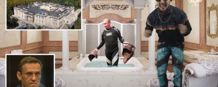 دستگیری خواننده روس به دلیل تمسخر ولادیمیر پوتین و قصر یک میلیارد پوندی‌اش