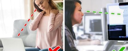 ۸ راهکار ساده برای خلاصی از گردن درد و پشت درد