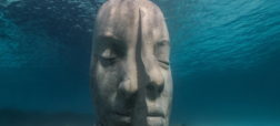 افتتاح موزه زیرآبی در کن فرانسه با مجسمه های ۱۰ تنی