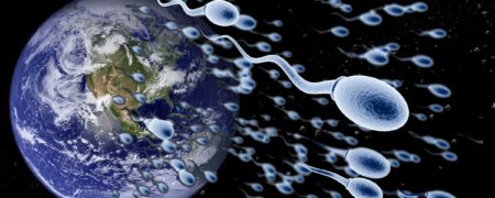 ارسال میلیون ها اسپرم به کره ماه برای مقابله با انقراض زمینی ها